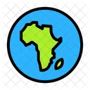 Continent africain  Icône