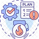 Contingency Planning Business Icon
