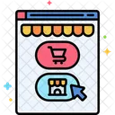 Continue Shopping Online Shopping Shopping Icon