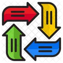 Continuous Cycle  Icon