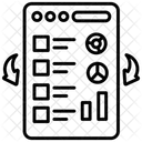 Continuous data  Icon