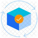 Continuous Delivery Delivery Box Icon