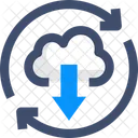 Continuous Deployment Cloud Download Download Icon