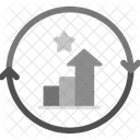 Continuous improvement  Icon