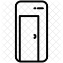 Contorno del área de fumadores  Icono