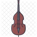 Contrabajo Musica Instrumento Icono