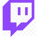 Twitch Maca Logotipo Icon