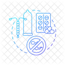 Contraception provision  Icon