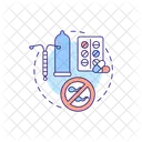 Contraception provision  Icon