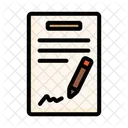 Document Paper Contract Icon