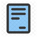 Contract Files And Folders Document Icon