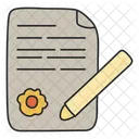 Contract Deal Sign Icon