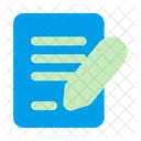 Contract Agreement Document Icon