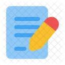 Contract Agreement Document Icon
