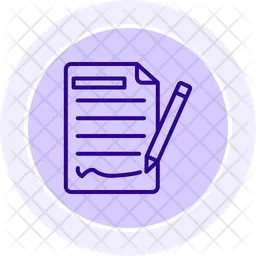 Contract  Icon