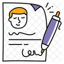 Contract  Icon