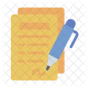 Contract Agreement Job Icon