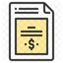 Contact Document Contract Icon