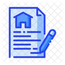Contract Property Agreement Agreement Icon