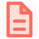 Contract Document Paper Icon
