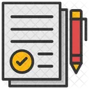 Contract Papers Home Icon