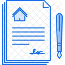 Contract Paper Pen Icon