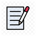 Edit Document Contract Icon