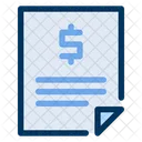 Contract Financial Loan Icon