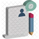 Contract Document Interview Icon