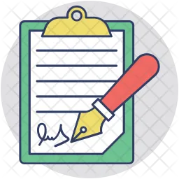 Contract  Icon