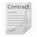 Business Contract Agreement Business Terms Icon
