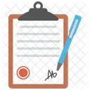 Business Contract Deal Icon