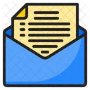 Contract Letter Message Icon
