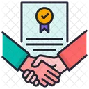 Contract Agreement Agreement Signature Icon