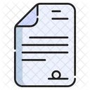 Contract Office Agreement Icon