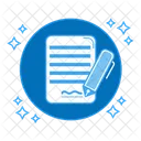 Contract Agreement Paper Icon