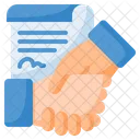Contract Agreement Partnership Icon