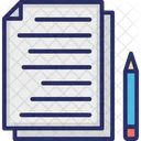 Contract Documents Papers Icon