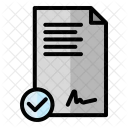 Contract  Icon