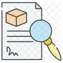 Contract File Sheet Icon