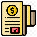 Contract Deal Paper Icon