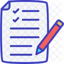 Contract Paper Document Icon