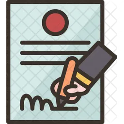 Contract  Icon