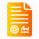 Contract Paper Stamp Icon