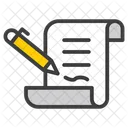 Agreement Document Business Icon