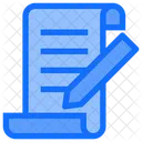 Business People Contract Deed Icon