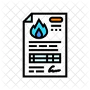 Contract Gas Service Icon