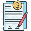 Contract Deal Paper Icon