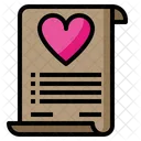 Contract Love Party Icon