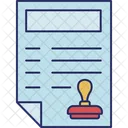 Contract Business Agreement Business Application Icon